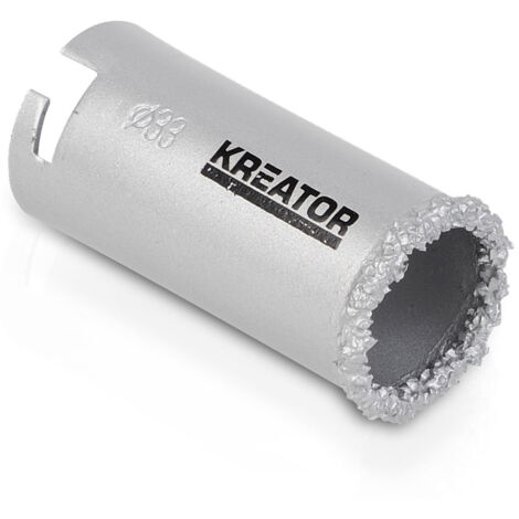 Broca para carburo y piedra cerámica Ø 33mm Kreator