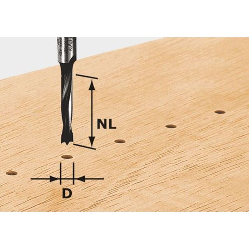 

Festool Bohrer - Festool Broca para clavijas HW S8 D8/30 Z