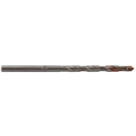Broca para hormigón filo de carburo de tungsteno, ø4,00 x 75 mm