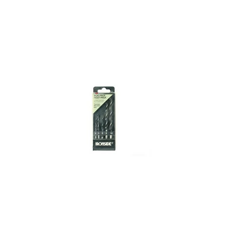 

Brocas madera 5 piezas 4-5-6-8-10 - Ironside