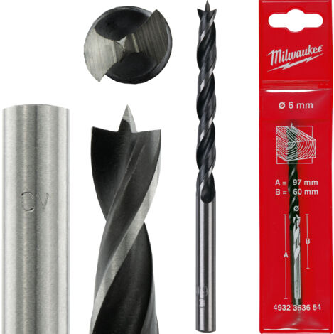 Broca para madera 6 x 60/97 mm (1)