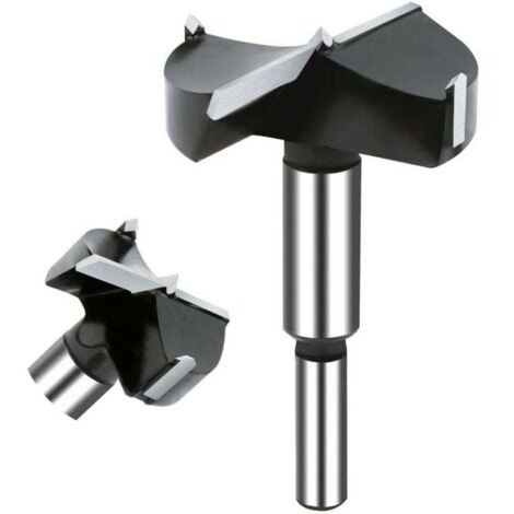 Broca para madera de 60 mm, XU, broca de carburo de tungsteno para madera dura, broca para madera, broca para bisagra, kit de herramientas para carpintería para madera contrachapada y plástico - KZQ
