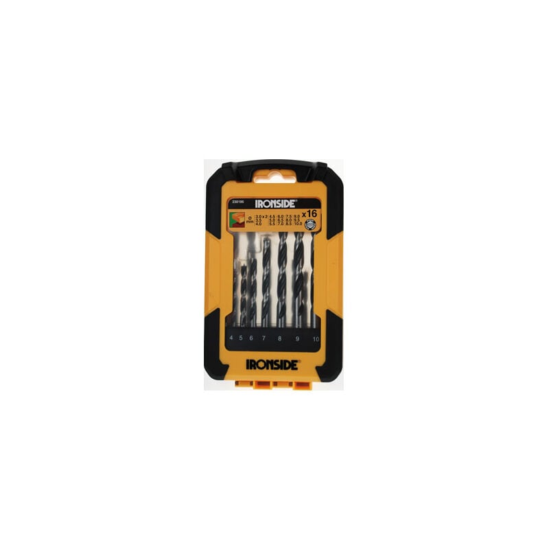 

Set de 16 brocas para madera. - Ironside