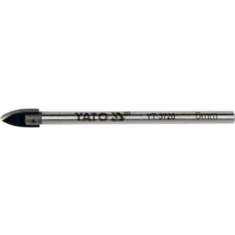 BROCA PARA VIDRIO Y CERÁMICA 6MM - YT-3726