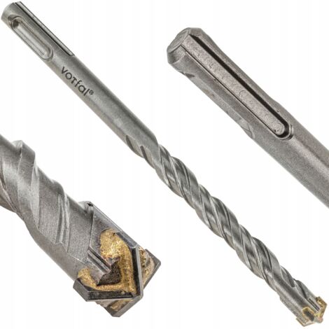 Broca per cemento e cemento armato 12mm 160mm per muro e mattoni SDS-PLUS a croce