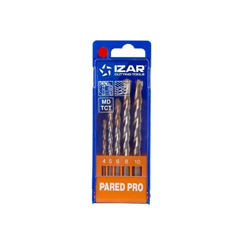 

Izar Juego Brocas Widia Hormigon 5 Pz. 4,5,6,8,10