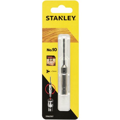 Broca piloto nº10 de 2.5mm y avellanador de 10mm  STY-STA62507-XJ
