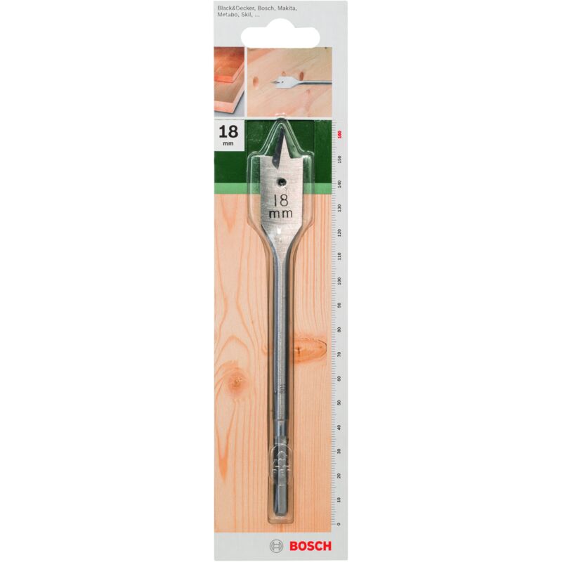 

BOSCH 2609255264 Broca fresadora plana, hexagonal Ø 18,0 mm