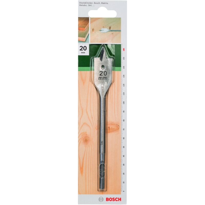 

BOSCH 2609255266 Broca fresadora plana, hexagonal Ø 20,0 mm
