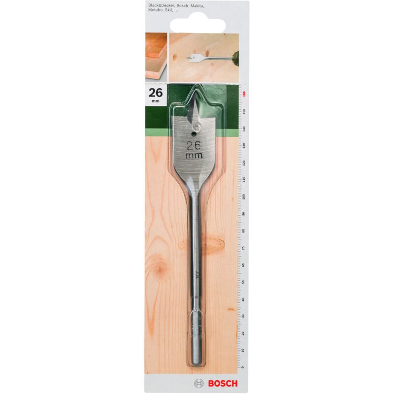 

BOSCH 2609255270 Broca fresadora plana, hexagonal Ø 26,0 mm