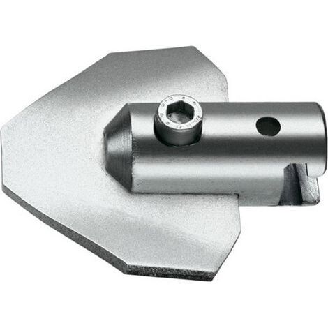 Broca plana triangular, Ø de tubo : 100-150 mm, Ø del broca 65 mm, Largo 65 mm, toma femenino : 22 mm