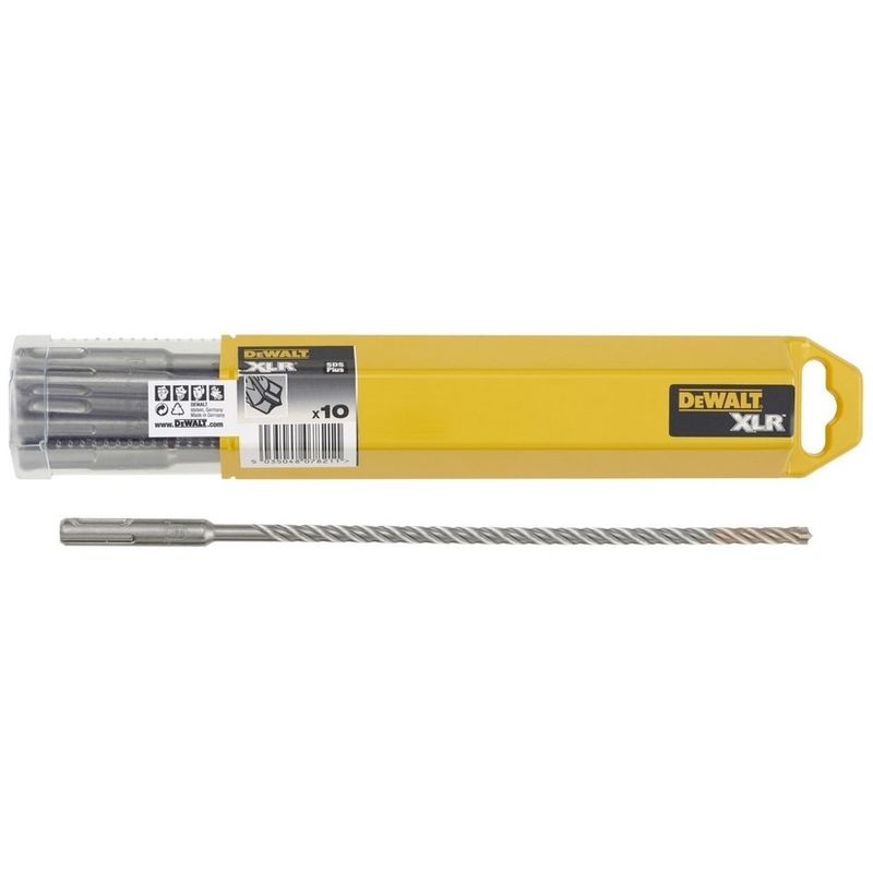 

DT8971-QZ - Broca SDS-Plus XLR embalaje industrial 12x160mm (10 ud) - Dewalt