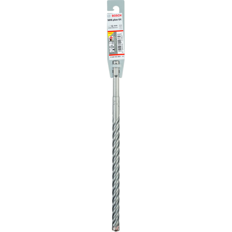 

BOSCH 2608833809 Brocas martillos perforadores SDS-plus-5X 12 x 200 x 260mm