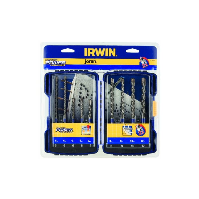 

Broca Speed Power Hammer Irwin 9 Pzas