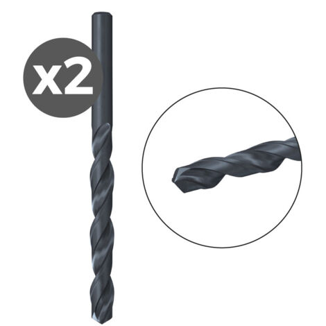 Broca Universal Acero Inoxidable Ø1mm Gris Metales 2Unid Fischer