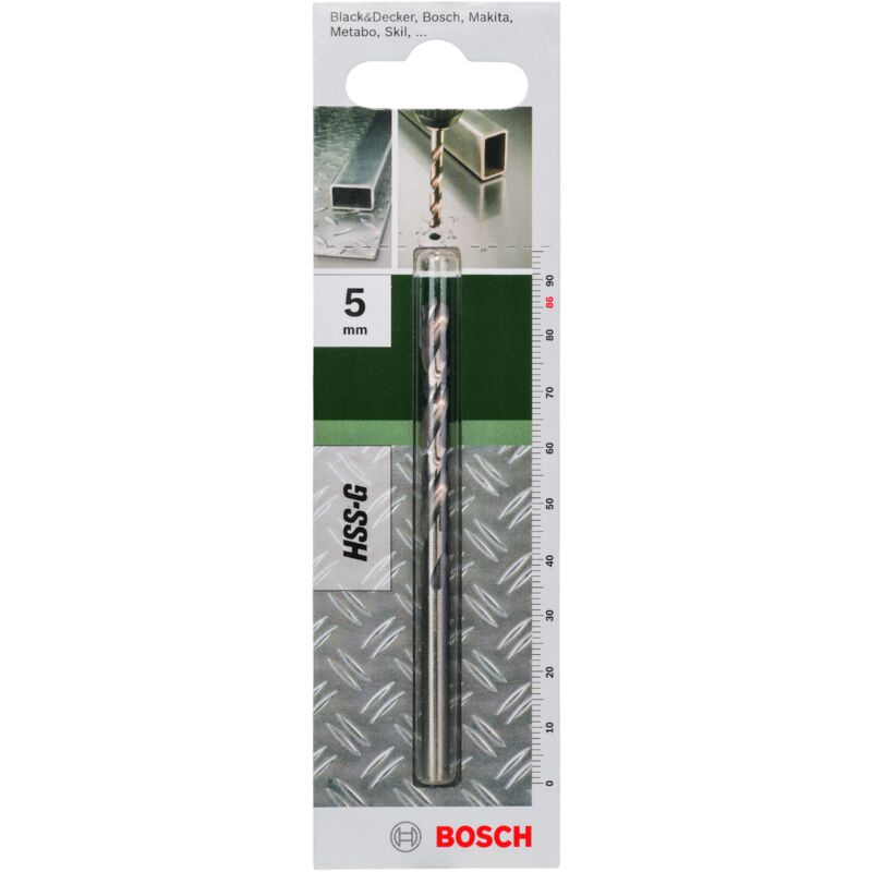 

BOSCH 2609255045 Broca para metal HSS-G, DIN 338 Ø 5,0 mm- L- 86 mm
