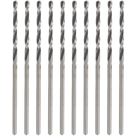 Brocas de vástago recto para joyería, herramientas de perforación de cuentas de 1,6mm, 10 Uds.