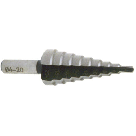Brocas escalonadas HSS Escalonada Gama taladro 4-12 Largo 69 mm