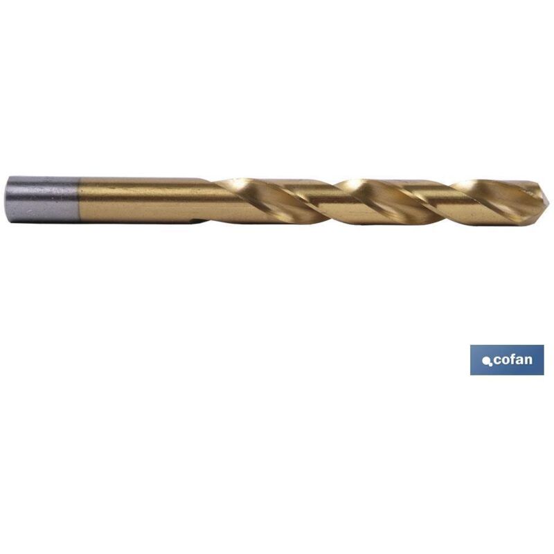 Cofan - broca titanio - 11.5 mm , Brocas de titanio, alto rendimiento rectificadas recubiertas de nitruro de titanio.HSS tin din 338N 118º. Para