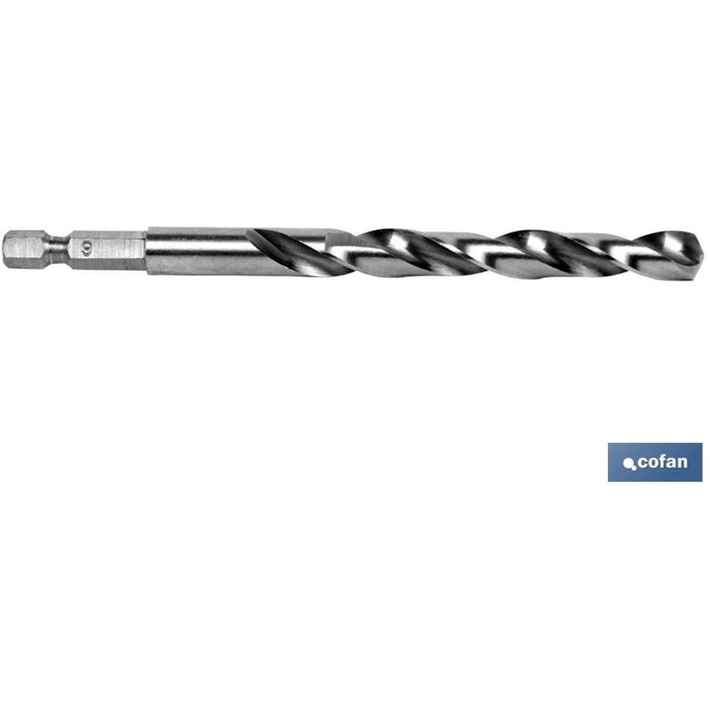 

Broca rectificada hss mango hex 14 4 mm