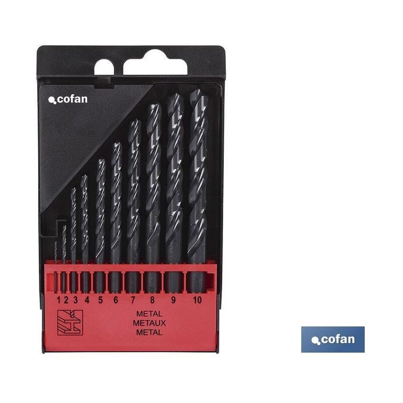 

Otros - Estuche brocas hss - medidas: 1 - 10mm 10 pcs