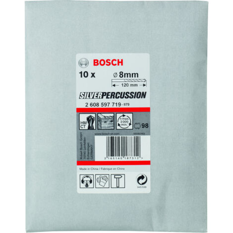 Brocas para hormigón CYL-3 8 x 80 x 120 mm d 75 mm  BOSCH 2608597719