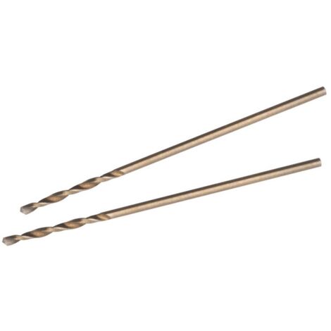 Brocas para metal HSS Cobalt Ø 1mm - 2 piezas Kreator