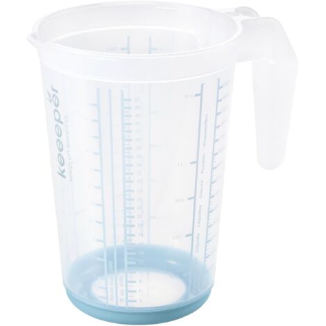 Brocca graduata Massimo da 1,5 l, colore blu nordico, con custodia.