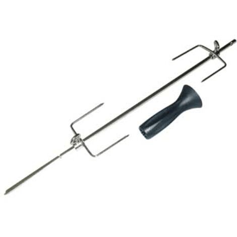 Broche complète du tournebroche Four, cuisinière 74X2328, AS0039441 BRANDT