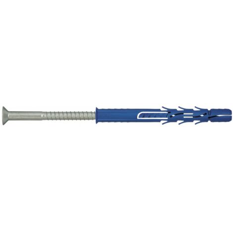 Broche en nylon avec vis RawlPlug R-FF1-N-10L200 9 8x200 mm 7 0x207 mm T40 25 unités