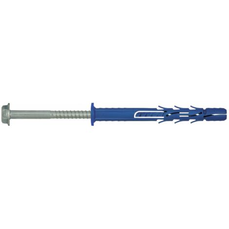 Broche en nylon avec vis RawlPlug R-FF1-N-14K240 13 8x240 mm 10 8x251 mm SW17/T50 25 unités