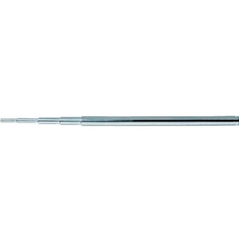 Broche réglable pour clé à pipe, poli, Modèle : 5 seuils, Long. 280 mm, Ø 5 6 8 10 12 mm