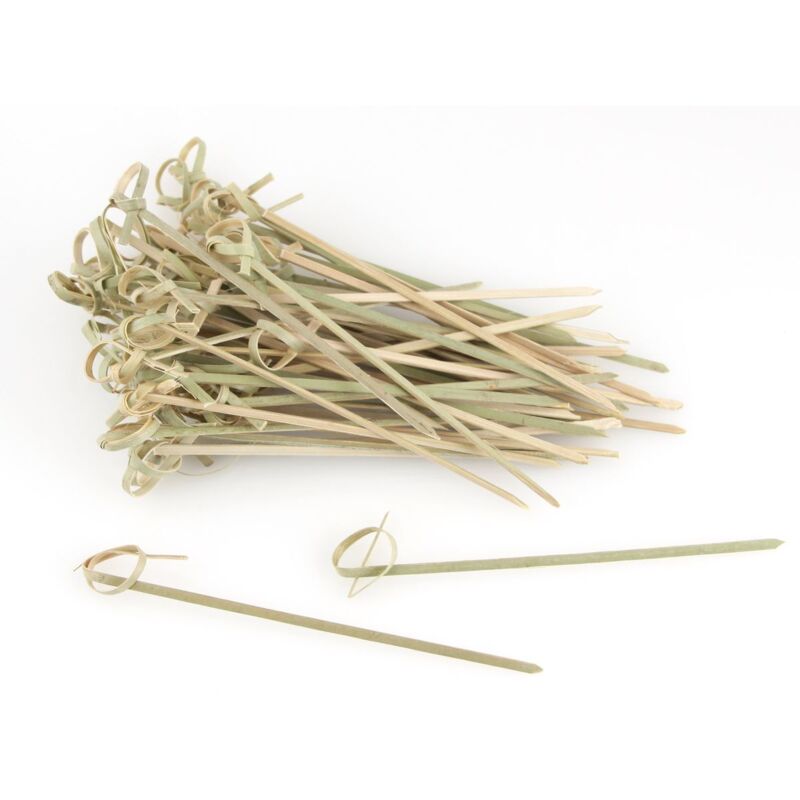 Lot de 50 pics à brochettes en bambou de 10 cm Fackelmann Wood Edition Lot de 50 pics à brochettes en bambou de 10 cm Fackelmann Wood Edition