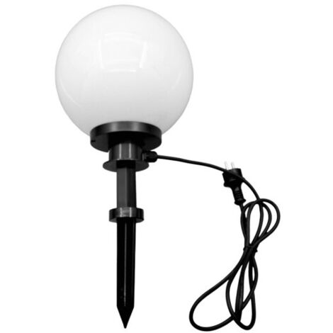 Brochette d'extérieur « Abanto » E27 (230V) IP44 Ø20x51,5cm coloris noir