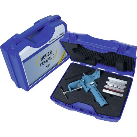 Brockhaus Heuer COMPACT SET Set d'étaux 118003 Largeur de mâchoire: 120 mm Envergure max.: 125 mm C51304