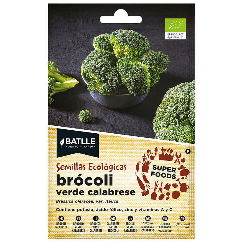 Brocoli Calabrese Super Aliments Eco 680003bols Batlle - BATLLE
