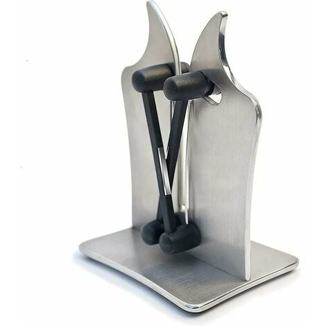 DEWDAT Brod & Taylor Professional Knife Sharpener in Solid Stainless Steel and Austrian Tungsten Carbide