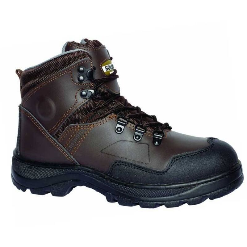 Chaussures de travail montantes farm Solidur Couleur Marron - Pointure chaussures 40
