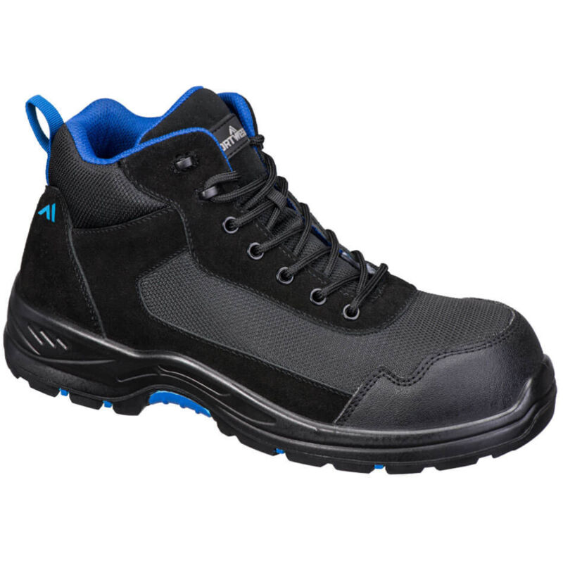 Brodequin s3l hro sr fo - taille 46 - noir/bleu Portwest