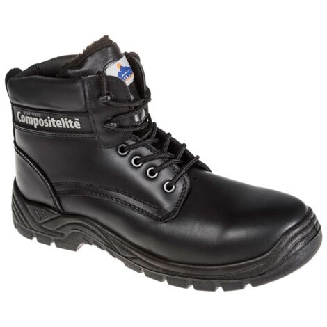 Brodequin Thor Composite Fourré S3 Ci Couleur : Noir Taille 38 - Portwest