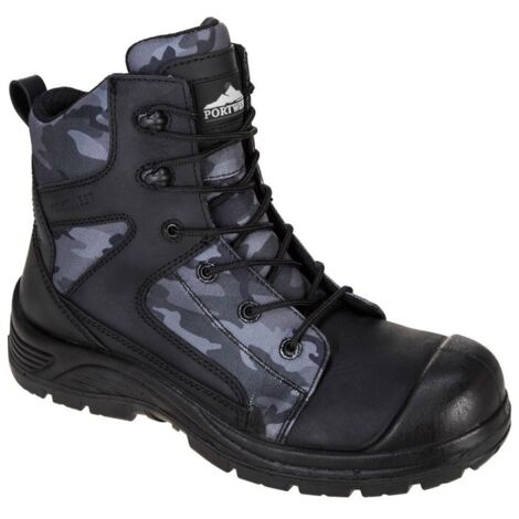 Brodequins Portwest Compositelite Camo Strike S3 Wr  Couleur : Noir Taille 40 - Portwest