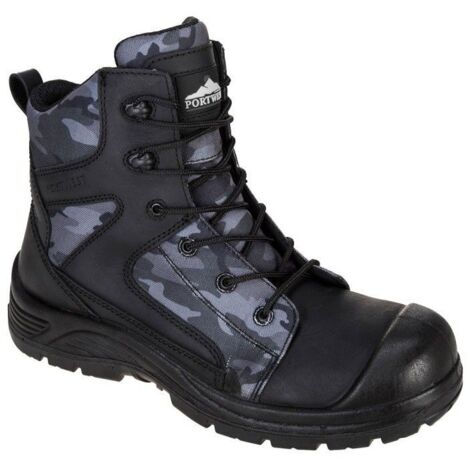Brodequins Portwest Compositelite Camo Strike S3 Wr  Couleur : Noir Taille 45 - Portwest