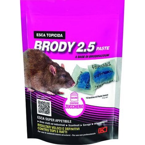 BRODY 2.5 ESCA PASTA BLU C/ZUCCH. GR.150
