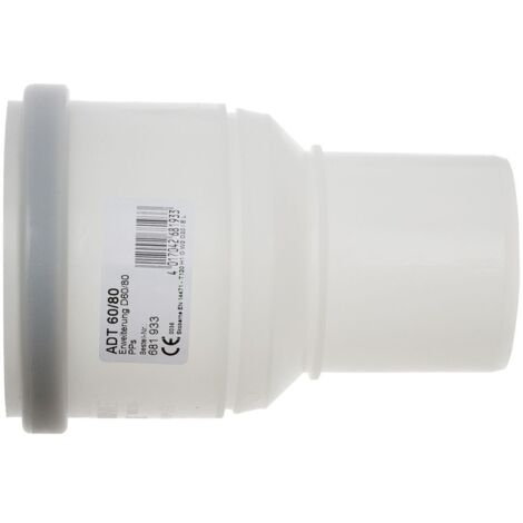 Brötje Adapter Erweiterung PPs von DN 60 auf DN 80