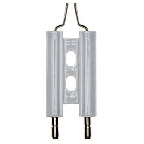 Brötje Doppelelektrode 8x42/27,3x13, Zünddraht 2x1,5D, 1.4303