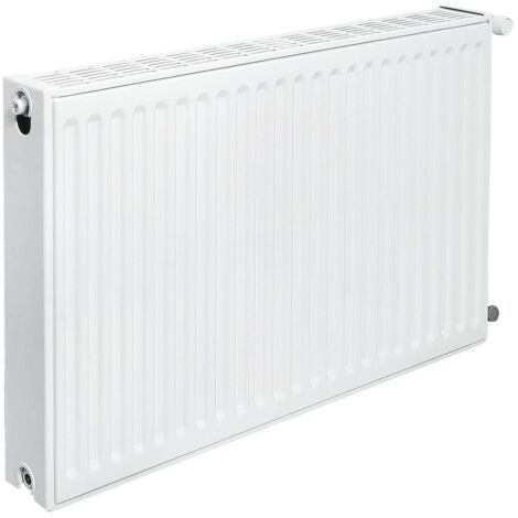 Brötje Flachheizkörper RetroProfil Typ 22 R 552x102x800mm, profilierte Front, Weiß, 798W bei 70/40/20 Grad C