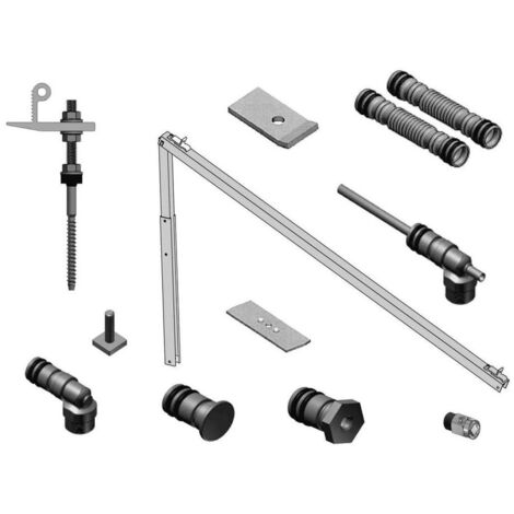 Brötje Stockschraubenset STS 20 B für 20-Grad-Montage