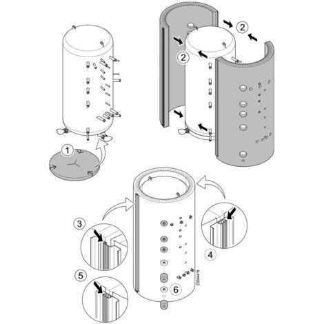 Brötje Wärmedämmung, für SPZ WD 800 C, 7630654