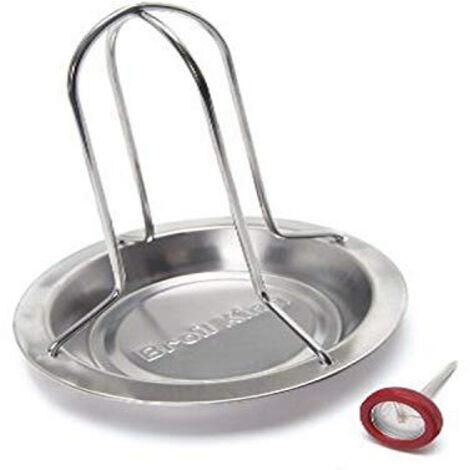BROIL KING BARBECUE/BARBECUE/GRILL, ARMATURE DE POULET CUISSON, ACIER INOXYDABLE, 5 X 5 X 5 CM, 69132