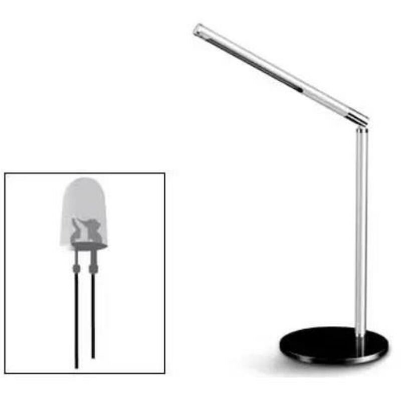 Liderpapel Staples Cep Ecoline Schreibtischlampe Grau Led Dimmer